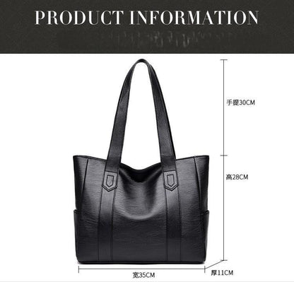 New women's bag, fashionable and versatile handbag, large capacity tote, shoulder and crossbody bag