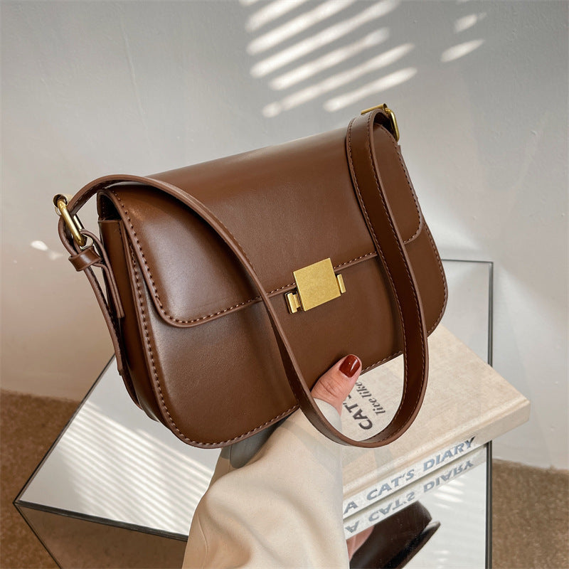 2025 new high-end shoulder and crossbody bag, popular small square bag