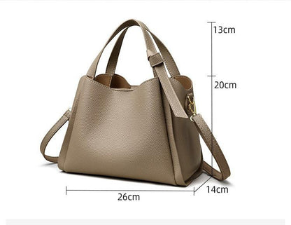 2025 basket high-end shoulder bag, versatile bucket shoulder bag