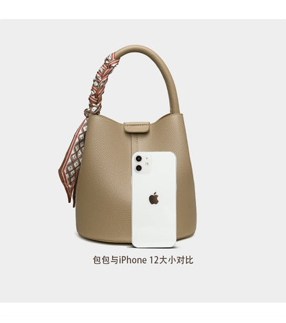 Bucket bag large capacity crossbody bag 2025 new women's bag fashionable handbag shoulder bag