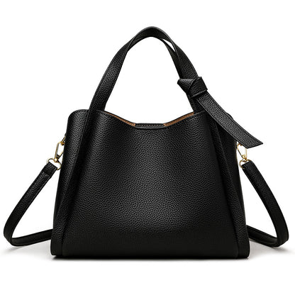 2025 basket high-end shoulder bag, versatile bucket shoulder bag