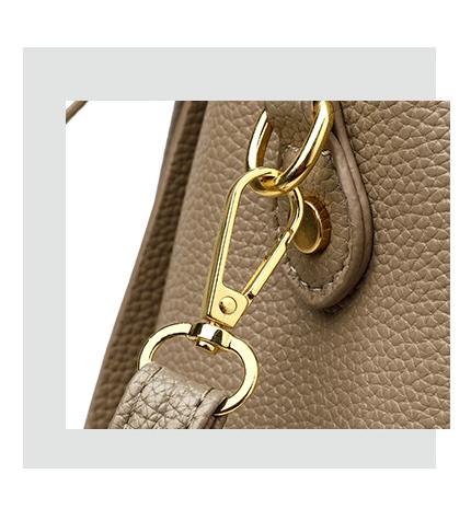 2025 basket high-end shoulder bag, versatile bucket shoulder bag