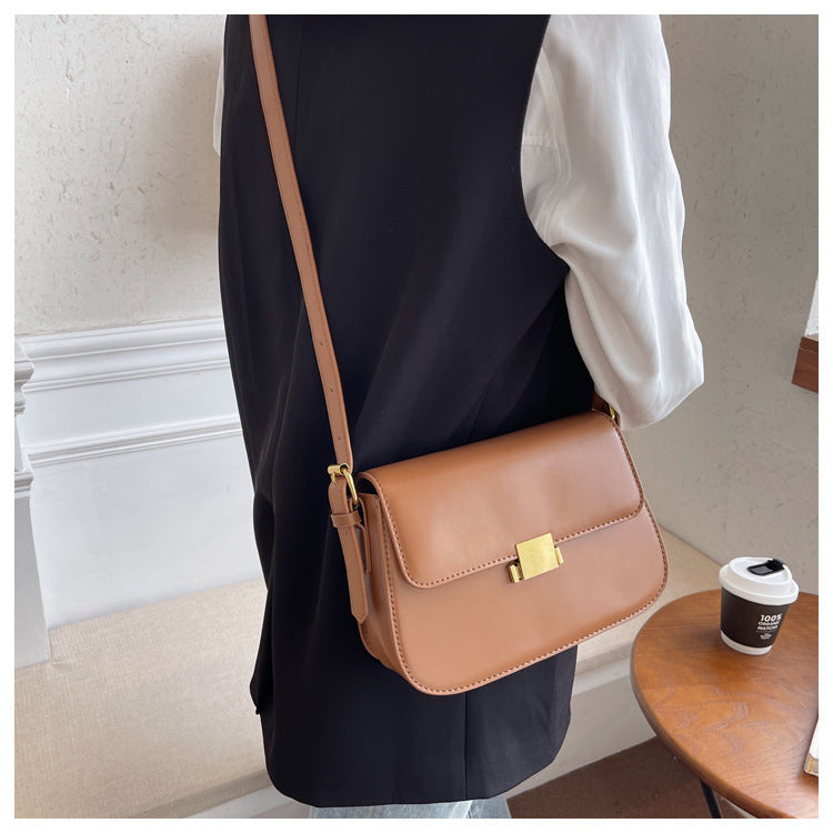 2025 new high-end shoulder and crossbody bag, popular small square bag