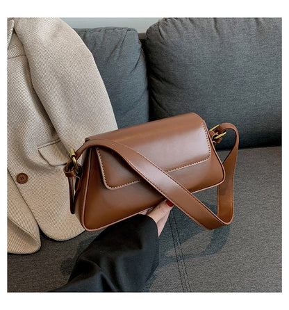 2025 new style fashion small square bag this year popular texture solid color shoulder underarm bag