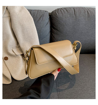 2025 new style fashion small square bag this year popular texture solid color shoulder underarm bag