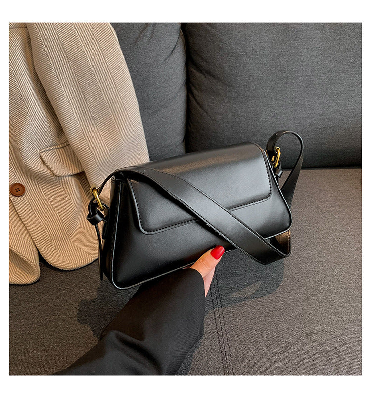 2025 new style fashion small square bag this year popular texture solid color shoulder underarm bag