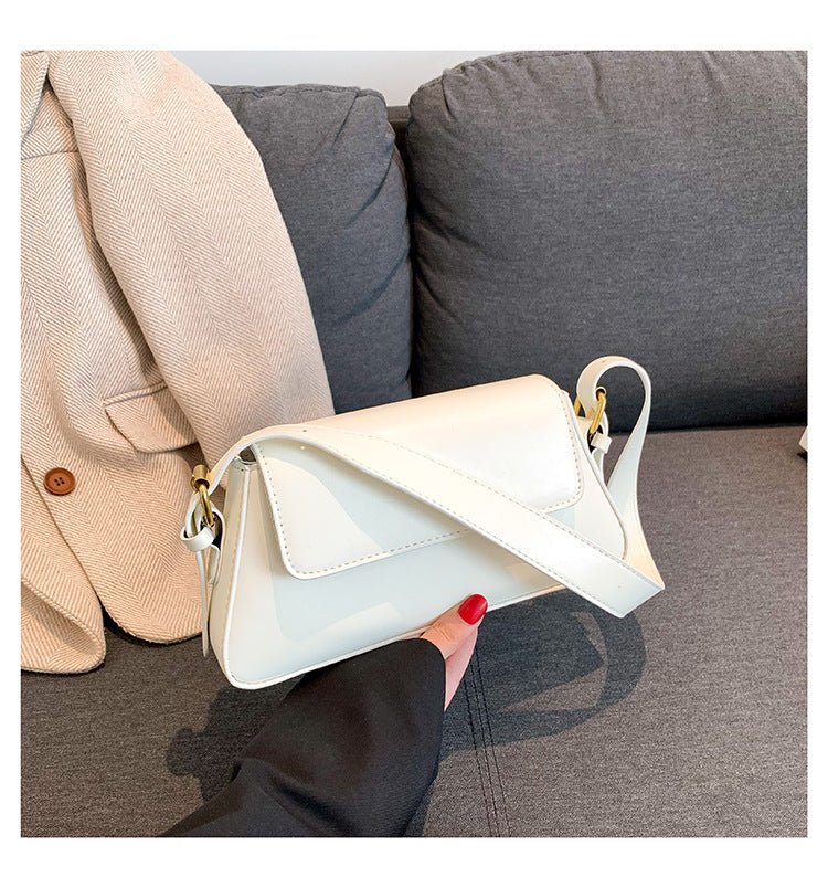 2025 new style fashion small square bag this year popular texture solid color shoulder underarm bag