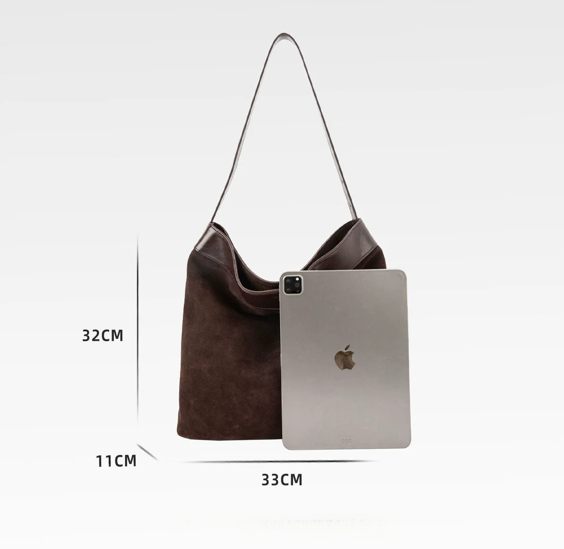 Tote bag for women 2024 autumn and winter new large capacity one-shoulder crossbody handbag retro genuine cowhide soft bucket bag