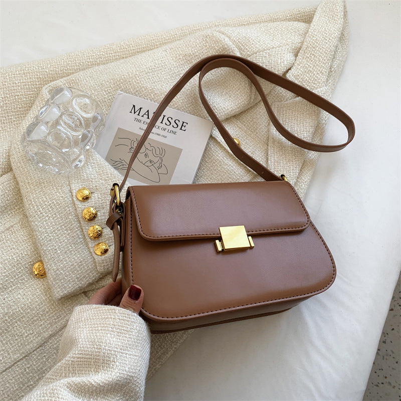 2025 new high-end shoulder and crossbody bag, popular small square bag